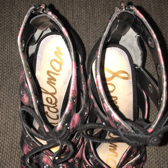 Sam Edelman Floral Heels - Picture 3 of 8